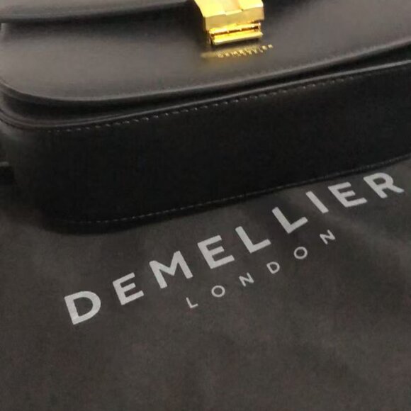 Black Shoulder Bag Demellier - Picture 5 of 9